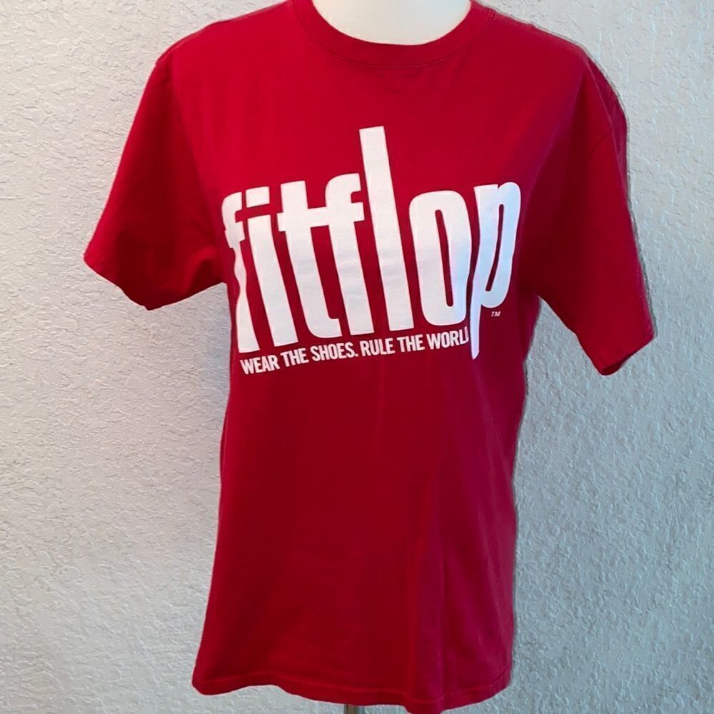 FitFlop t shirt Sz M red